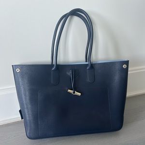 Longchamp Tote Navy Blue